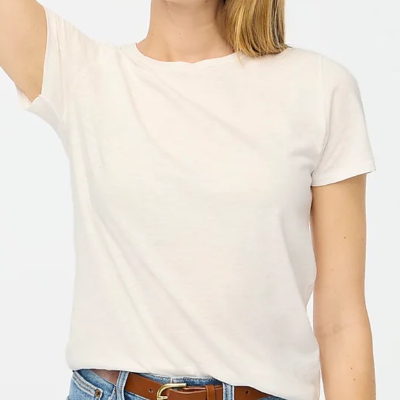 J. Crew Tops - J.CREW Slub Cotton tee NWT Size S